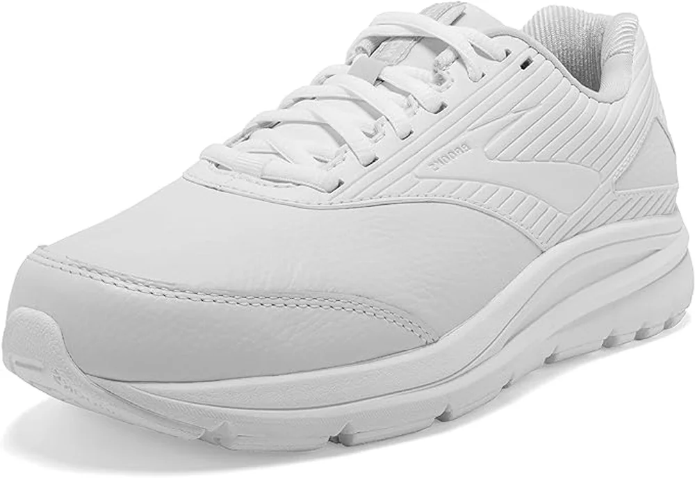 Brooks Addiction Walker 2 women's shoe in white leather