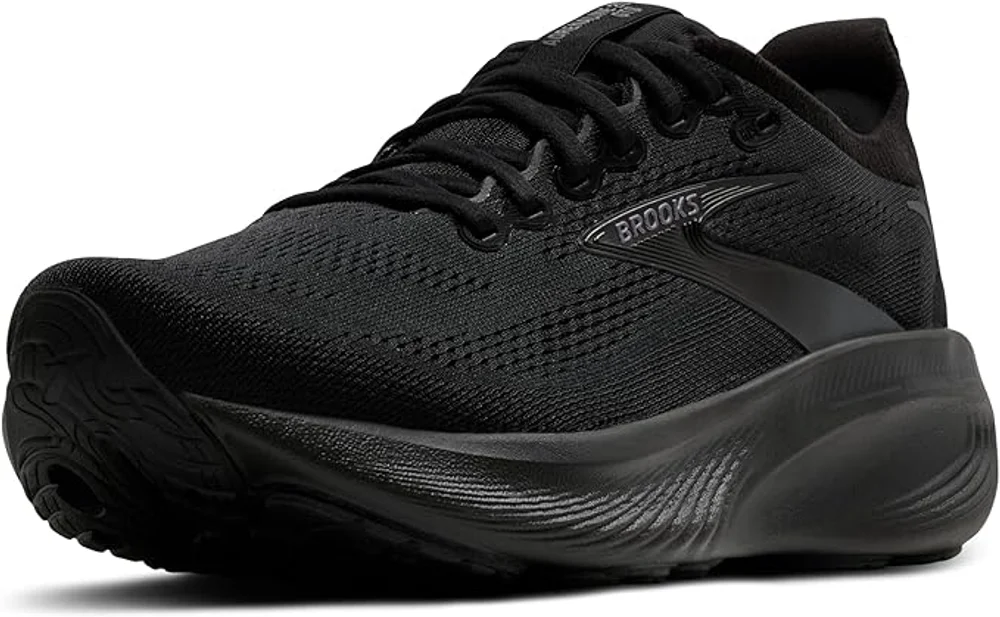 Brooks Adrenaline GTS 24 stability running shoe in blue and gray