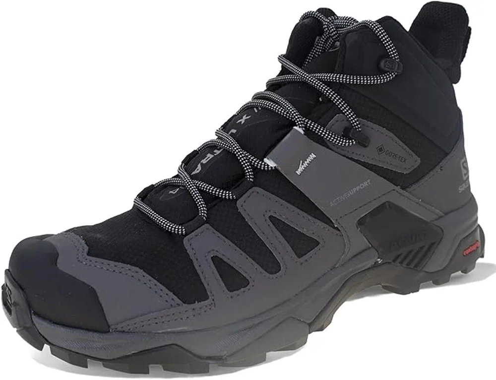 Salomon X Ultra 4 GTX waterproof hiking shoe in olive green