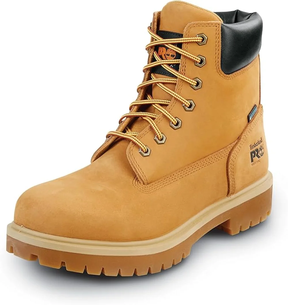 Timberland PRO Radius composite toe work shoe in black and gray