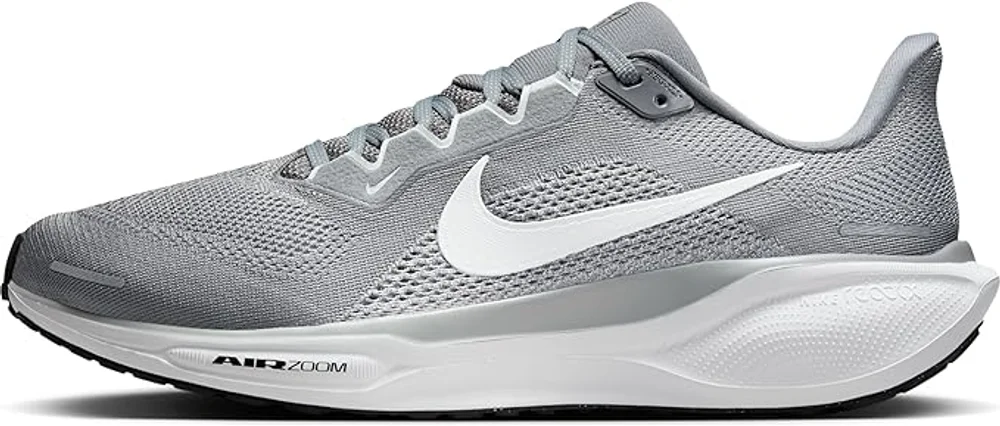 Nike Pegasus 41 running shoe in black and white colorway