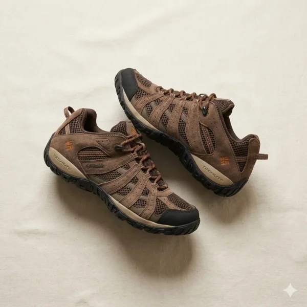 Columbia Redmond III Waterproof hiking shoe in graphite gray